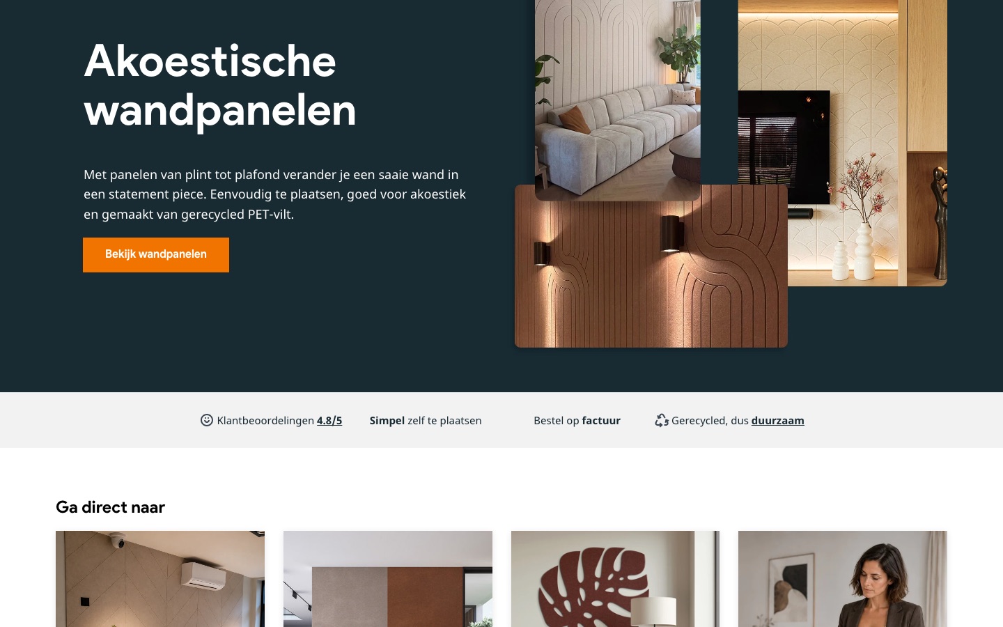 Homepage of viltstore.com